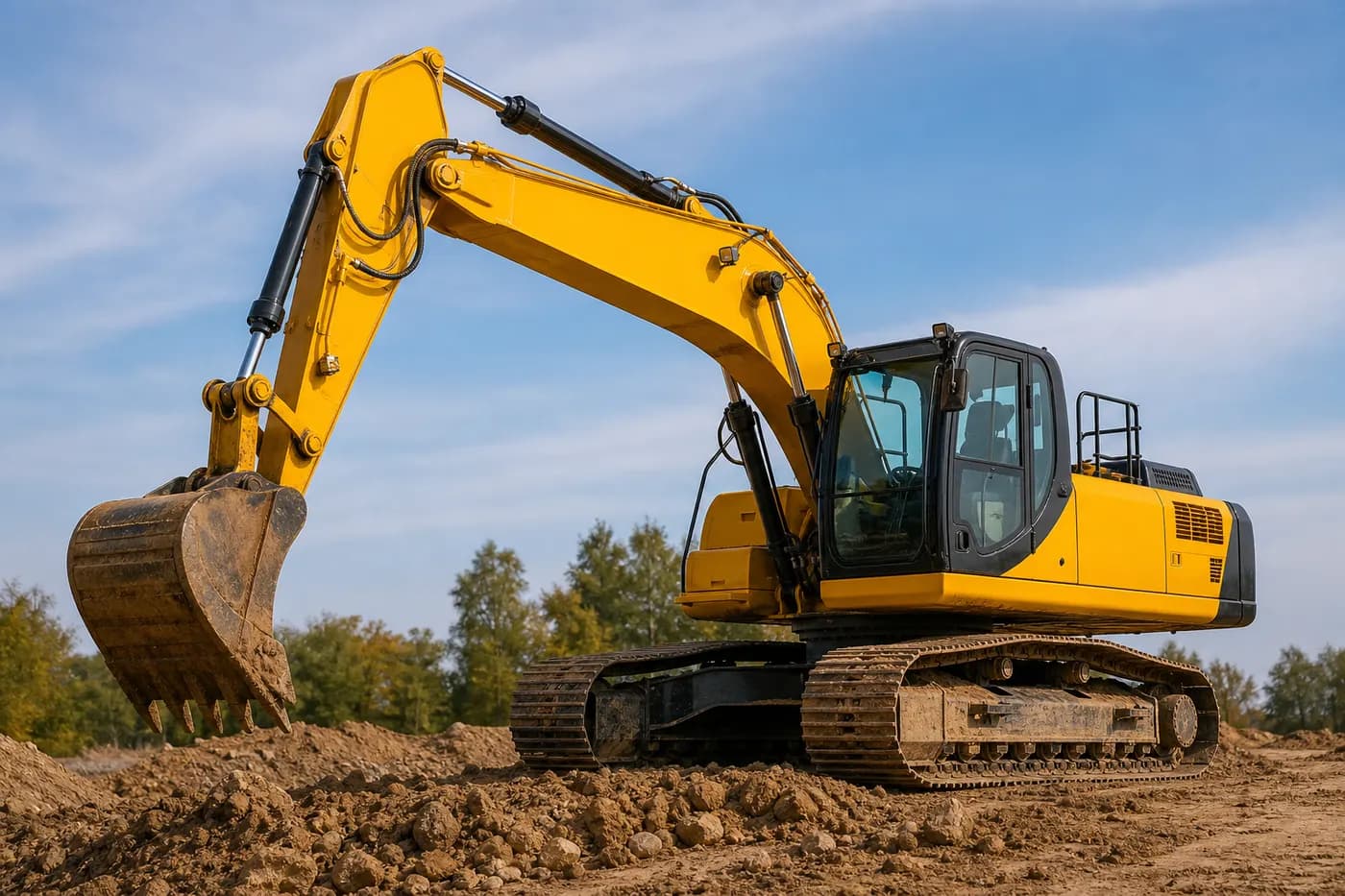 Wega Group tracked JCB heavy excavation application