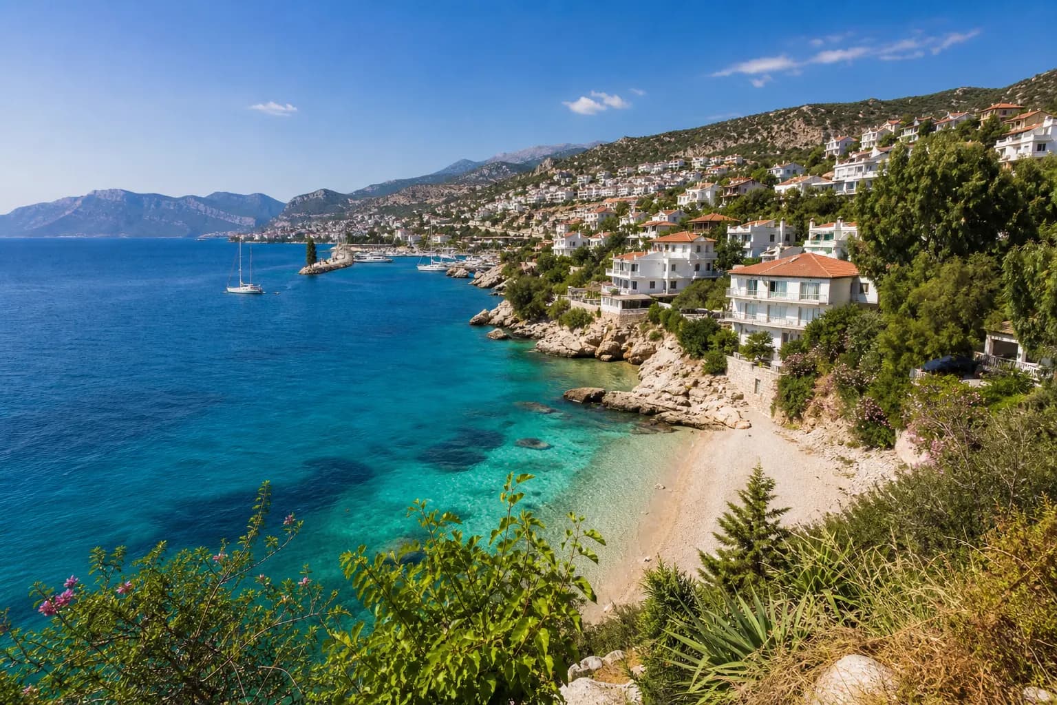 Kaş — proje konumu görseli